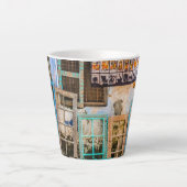 ウィンドウカラフルフレーム カフェラテマグ (正面)