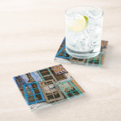 ウィンドウカラフルフレーム ガラスコースター (アングル)