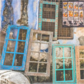 ウィンドウカラフルフレーム シール (正面)