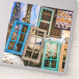 ウィンドウカラフルフレーム シール