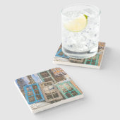 ウィンドウカラフルフレーム ストーンコースター (横)