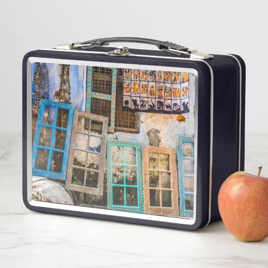 ウィンドウカラフルフレーム メタルランチボックス (インサイチュ)