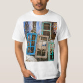 ウィンドウカラフルフレーム Tシャツ (正面)