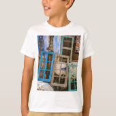 ウィンドウカラフルフレーム Tシャツ (正面)