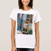 ウィンドウカラフルフレーム Tシャツ (正面)