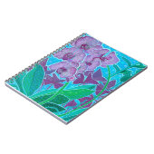 ウィンドウガーデンオーキッドフラワーズフローラ植物芸術 ノートブック (左側)