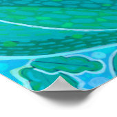 ウィンドウガーデンオーキッドフラワーズフローラ絵画アート ポスター (角)