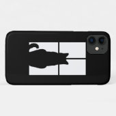 ウィンドウクリックキャットからカスタマイズカラーカラー Case-Mate iPhoneケース (裏面(横))