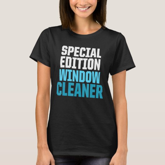 ウィンドウクリーナーのクリーニング2 Tシャツ (正面)