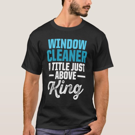 ウィンドウクリーナーのクリーニング2 Tシャツ (正面)