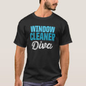 ウィンドウクリーナーのクリーニング7 Tシャツ (正面)