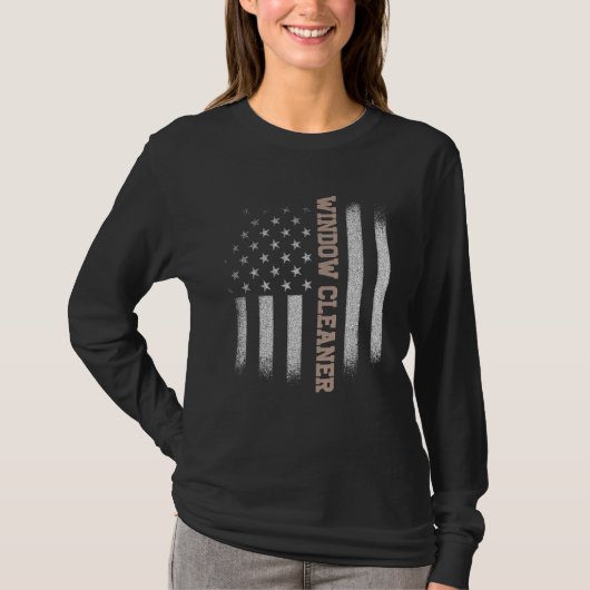 ウィンドウクリーナーアメリカンクリーニング7 Tシャツ (正面)