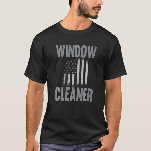 ウィンドウクリーナークリーニング24 Tシャツ (正面)