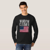 ウィンドウクリーナークリーニング40 Tシャツ (正面フル)