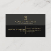 ウィンドウクリーニングサービスプロフェッショナルロゴ 名刺 (裏面)