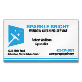ウィンドウクリーニングサービス マグネット名刺