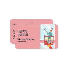 ウィンドウクリーニングサービス 名刺