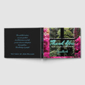 ウィンドウクロスオン自然ガーデン悔やみや弔慰サンキュー ゲストブック (全面)