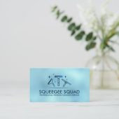 ウィンドウクールクリーニングサービス 名刺 (スタンド正面)