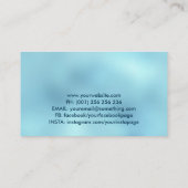 ウィンドウクールクリーニングサービス 名刺 (裏面)