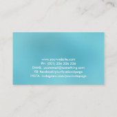 ウィンドウクールクリーニングサービス 名刺 (裏面)