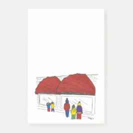 ウィンドウショッピングクリスマスNYCニューヨーク ポストイット