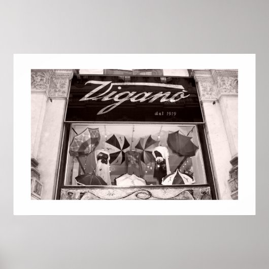 ウィンドウショップ傘 ポスター (正面)