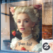 ウィンドウシール ウィンドウサイン (カフェ窓)