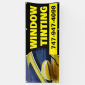 ウィンドウティンティング カスタム バナー 横断幕 (縦)