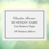 ウィンドウデカールクリングズビジネスホーム ウィンドウサイン (シート3)