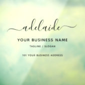 ウィンドウデカールクリングビジネスホームスクリプト名記号 ウィンドウサイン (シート3)