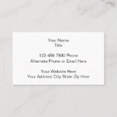 ウィンドウトリートメントファッション名刺 名刺 (裏面)