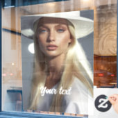 ウィンドウフィルム ウィンドウサイン (カフェ窓)