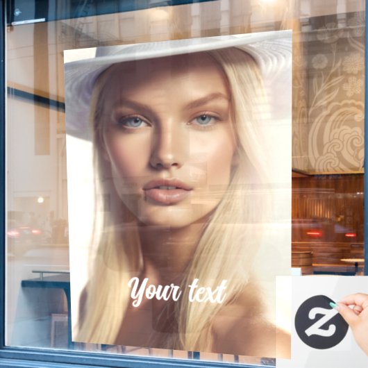 ウィンドウフィルム ウィンドウサイン (カフェ窓)