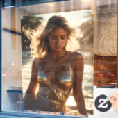 ウィンドウフィルム ウィンドウサイン (カフェ窓)