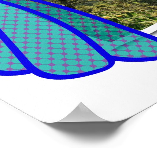 ウィンドウフェイクなしウィンドウ ポスター (角)