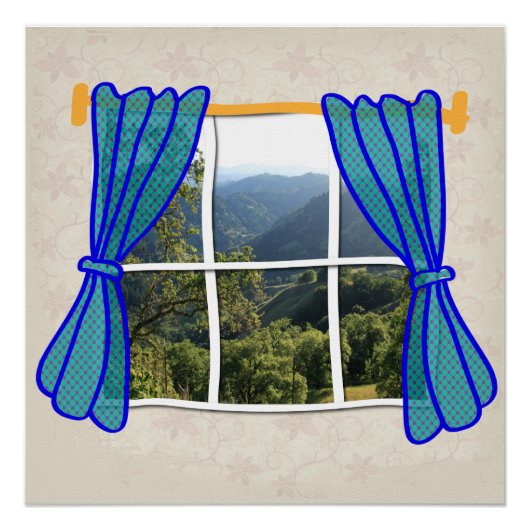 ウィンドウフェイクの作業おもしろい場所なし ポスター (正面)