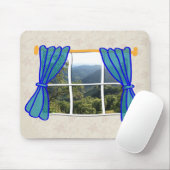 ウィンドウフェイクの作業おもしろい場所なし マウスパッド (マウス)