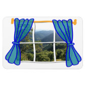 ウィンドウフェイクの作業おもしろい場所なし マグネット (横)