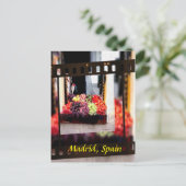 ウィンドウフルーツマーケット – マドリード,スペイン ポストカード (スタンド正面)