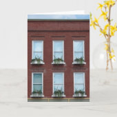 ウィンドウボックス カード (黄色い花)