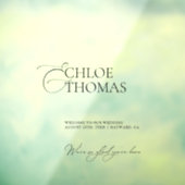 ウィンドウモダンのシンプルの結婚歓迎サイン ウィンドウサイン (シート3)