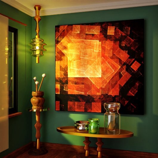 ウィンドウライト抽象芸術アートキャンバスプリントプリント キャンバスプリント