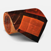 ウィンドウライト抽象芸術アートタイ ネクタイ (ロール)