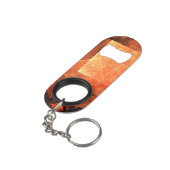 ウィンドウライト抽象芸術アート キーホルダー栓抜き (裏面アングル)