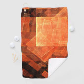 ウィンドウライト抽象芸術アート ゴルフタオル (インサイチュ)