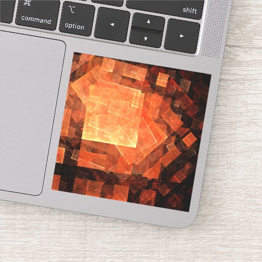 ウィンドウライト抽象芸術アート シール (詳細)