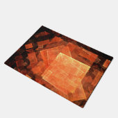 ウィンドウライト抽象芸術アート ドアマット (アングル)