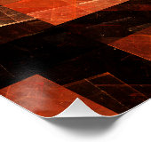 ウィンドウライト抽象芸術アート ポスター (コーナー)