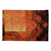 ウィンドウライト抽象芸術アート 枕カバー (裏面)